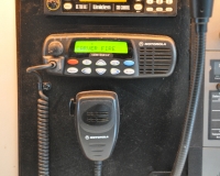 We utilize a CDM 1550 backup radio was third backup radio.  This unit has its own separate power supply, external antenna, and has toning capabilities for both Fire and EMS. 